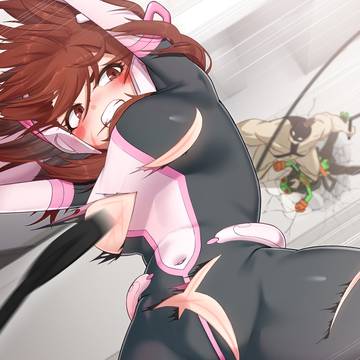 戦うお茶子ちゃん