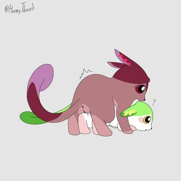 メスずんだもんとメスあんこもん