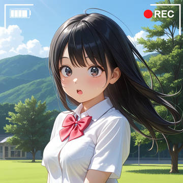 風の強い日はパンチラのチャンス