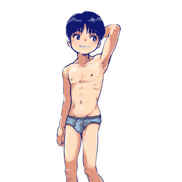 青ブリーフの少年