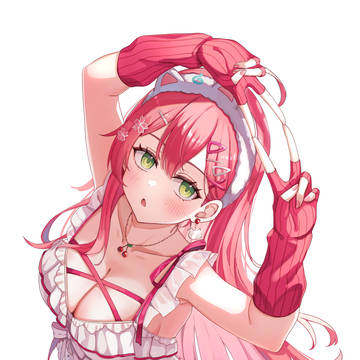 みこちのダブルピース