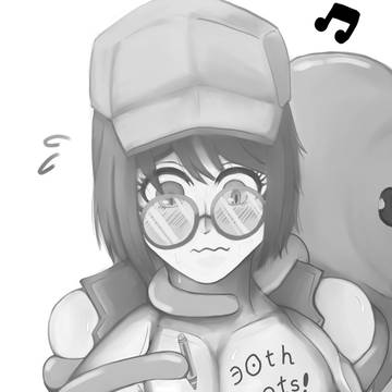 マーズピープルに落書きされるフィオ