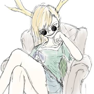 三組長落描き