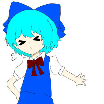 ［リクエスト］くしゃみするチルノ