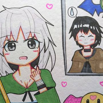 ライナちゃんとダルクくん