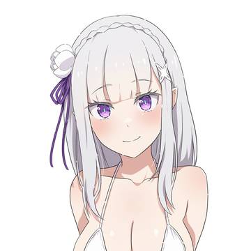 白ビキニエミリア