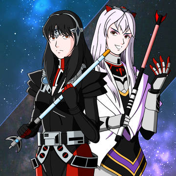 副官シーマ・女王アハメス(電撃戦隊チェンジマン)