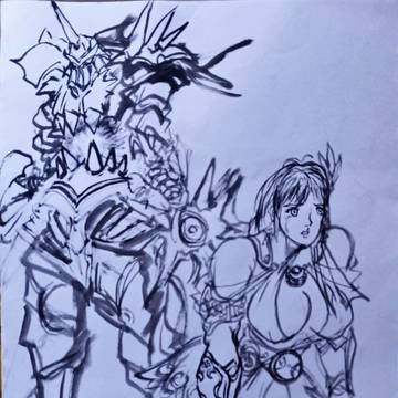 Soulcalibur Ⅳ Sophitia&Nightmare