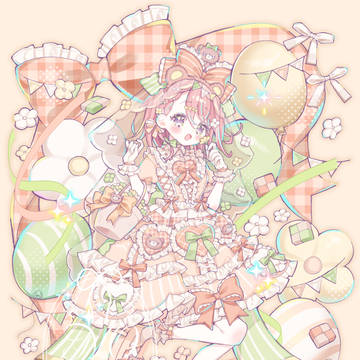 ✯ふわふわドレスなみのりちゃん🧡