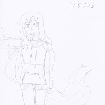 Day 53 - Full body sketch
