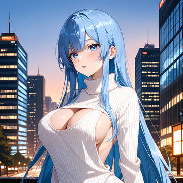変形セーター