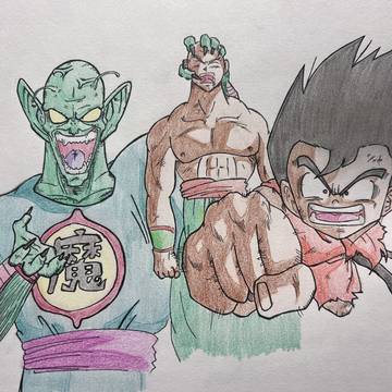 Goku vs King Piccolo