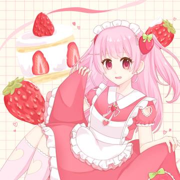 いちごメイド🍓🎀