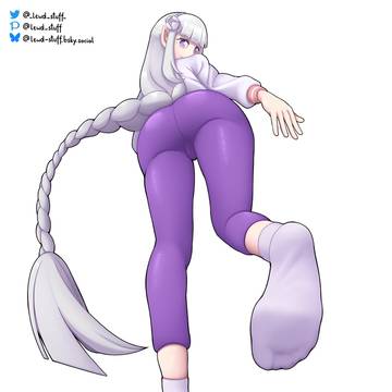 Emilia's ass