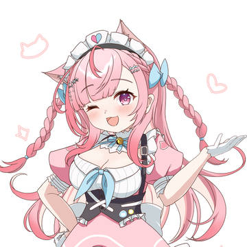 メイドの日の猫メイドさん