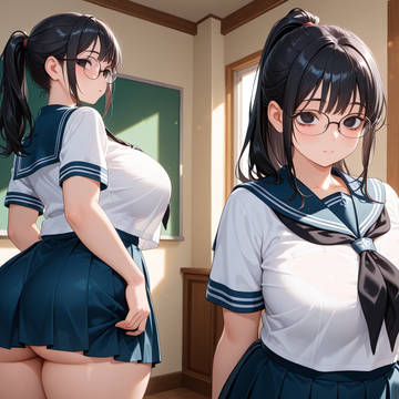 巫女さん(せーらーふくそうび)