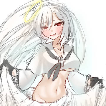 白髪っ子