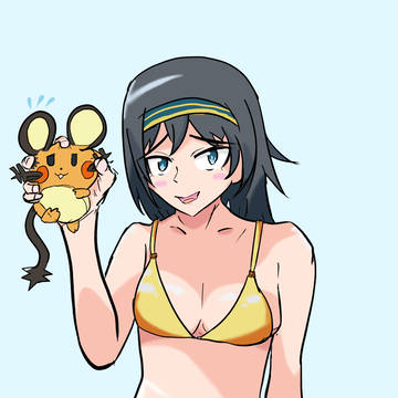 デデンネを鷲掴みする赤坂佐知
