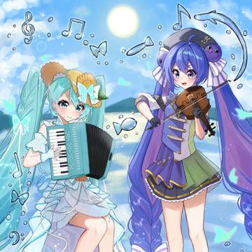 湖上の演奏会♫