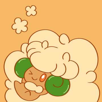 もこもこエルフーン