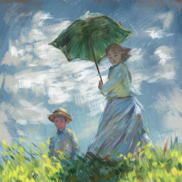 Oil painting