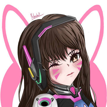 D.Va Overwatch 🐰🎮