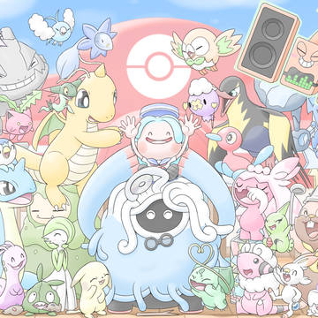 みんなだいすき メタモン。