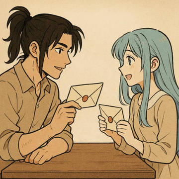 かなめとホン、レナードとユイラン
