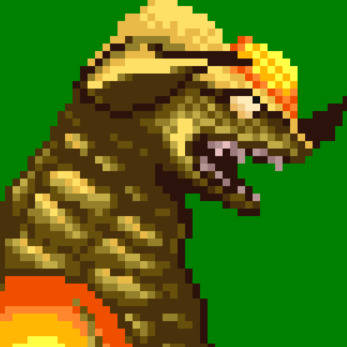 核露怪獣 ゴルドキング登場