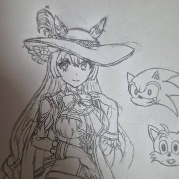 Satono diamond & Sonic & Tails