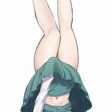 逆立ち妖夢
