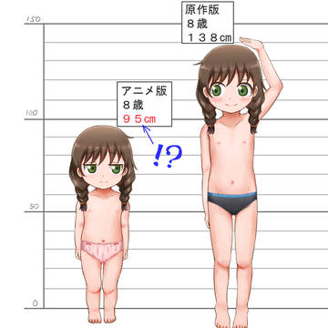 なぜか43cmも縮んだモブ子ちゃん