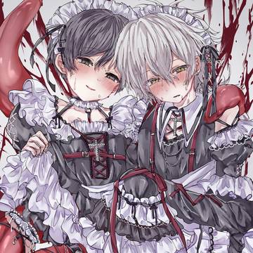 ※女装・血 / 黒宗ゴシックメイド
