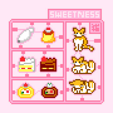 🍰プラモデル風の音栖さん🍰