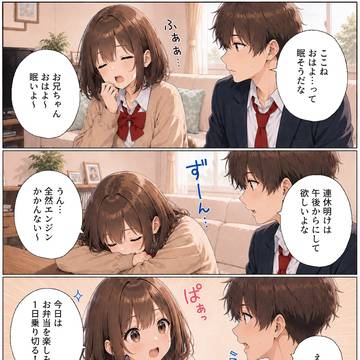 連休明けのここねちゃん