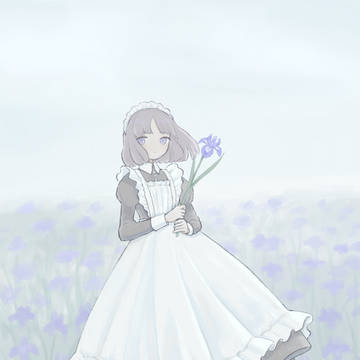 アヤメの小径
