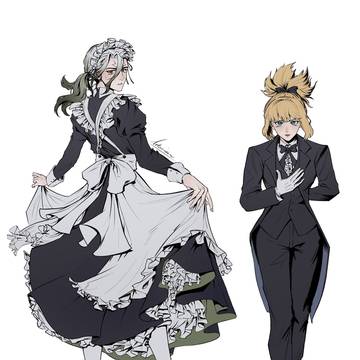 メイド千空＋コハ