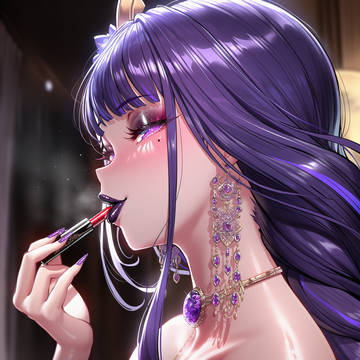 妈咪的口红一会儿会印在哪里呢~
