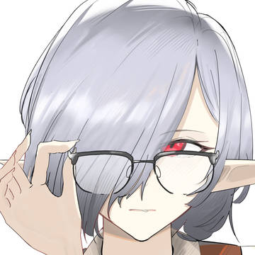 Gladiia Short hair+Glasses