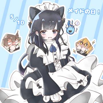 猫耳メイドレイカちゃんと青鬼調査クラブのみなさん