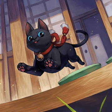 【DRAGON SHOGUN】黒猫の使い魔