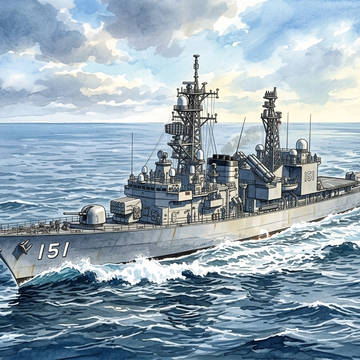 あさぎり型護衛艦製作 ブログに投稿しました