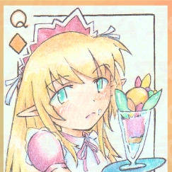 【メイドの日】うちのエルフ王をメイドにしてみた。