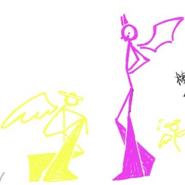 絵チャ棒