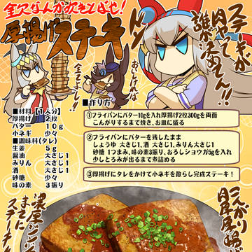 ずぼら飯「厚揚げステーキ!」