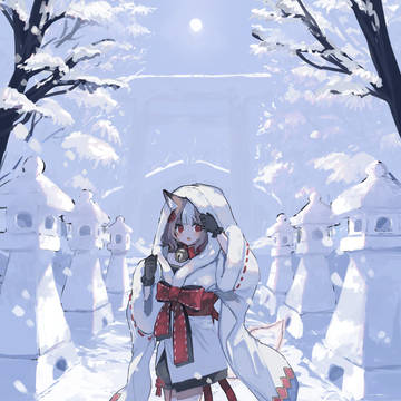 雪灯籠