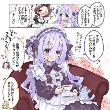 不器用お嬢様とメイドの日