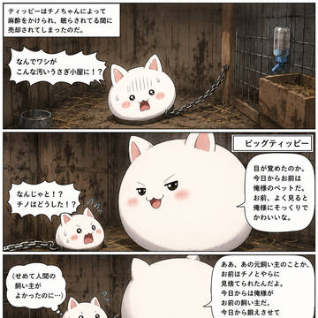 同族に買収されてしまったティッピー