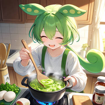 ずんだスープ