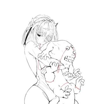 Irene[OC] and Dog(?)